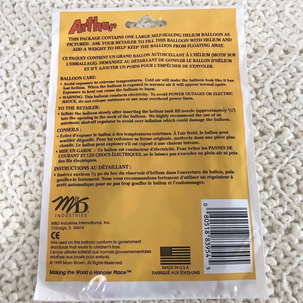 Arthur 18”Mylar Balloon